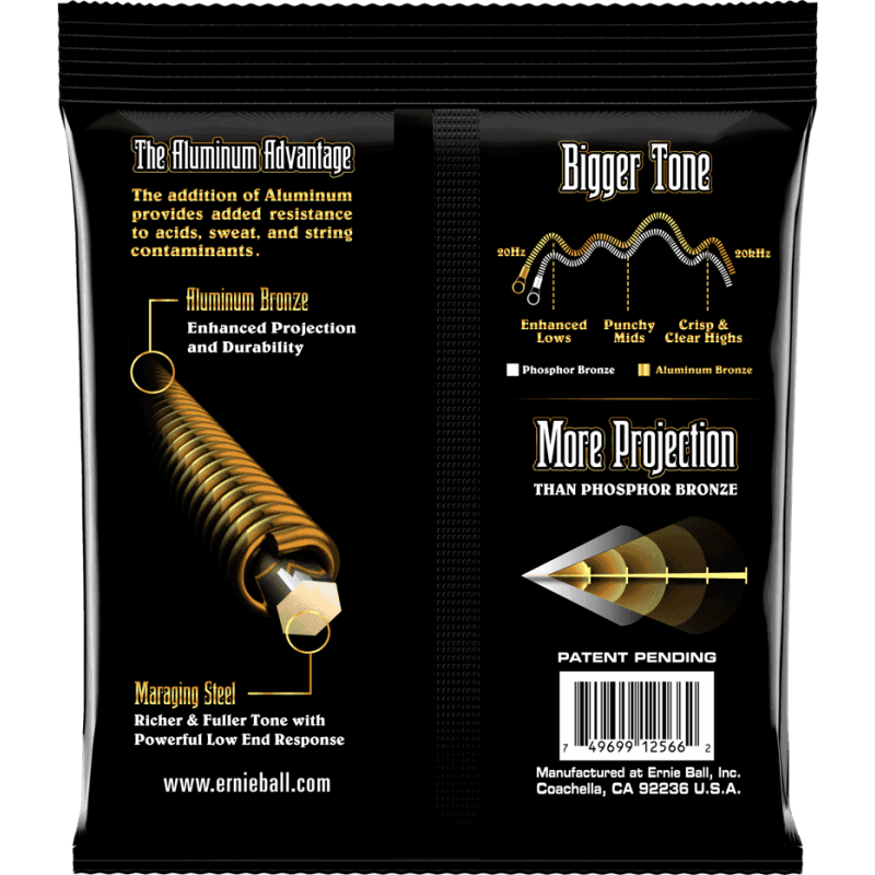 Ernie Ball 1254 Aluminium Bronze Medium Light