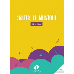 Cahier de musique 12...