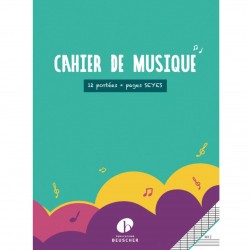 Cahier de musique 12...