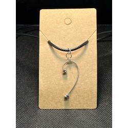Collier pendentif Clé de Fa