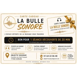 Séance La Bulle Sonore