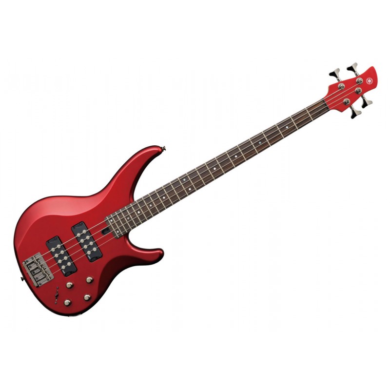 BASSE ELECTRIQUE ACTIVE YAMAHA 4 CORDES CANDY APPLE RED GTRBX304CAR